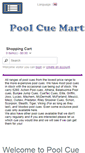 Mobile Screenshot of poolcuemart.com